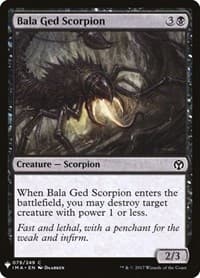 Bala Ged Scorpion - The List Reprints - Magic: The Gathering card