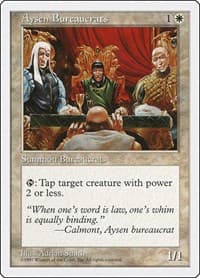 Aysen Bureaucrats - Fifth Edition - Magic: The Gathering card