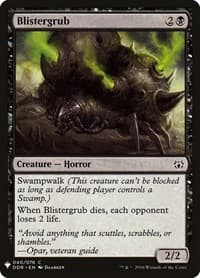 Blistergrub - The List Reprints - Magic: The Gathering card