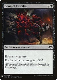 Boon of Emrakul - The List Reprints - Magic: The Gathering card