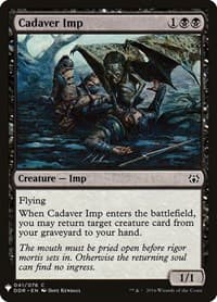 Cadaver Imp - The List Reprints - Magic: The Gathering card