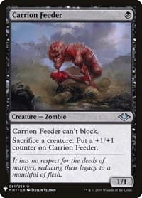 Carrion Feeder - The List Reprints - Magic: The Gathering card