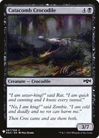 Catacomb Crocodile - The List Reprints - Magic: The Gathering card