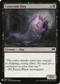 Catacomb Slug - The List Reprints - Magic: The Gathering card