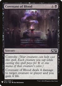 Covenant of Blood - The List Reprints - Magic: The Gathering card