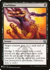 Darkblast - The List Reprints - Magic: The Gathering card