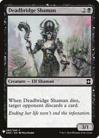 Deadbridge Shaman - The List Reprints - Magic: The Gathering card