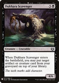 Dukhara Scavenger - The List Reprints - Magic: The Gathering card