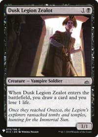 Dusk Legion Zealot - The List Reprints - Magic: The Gathering card