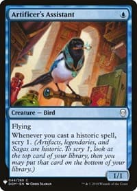 Artificer's Assistant - The List Reprints - Magic: The Gathering card