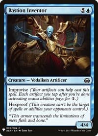 Bastion Inventor - The List Reprints - Magic: The Gathering card