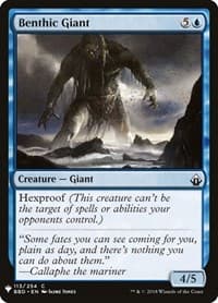 Benthic Giant - The List Reprints - Magic: The Gathering card