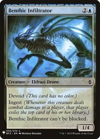 Benthic Infiltrator - The List Reprints - Magic: The Gathering card