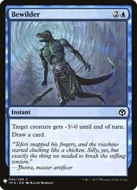 Bewilder - The List Reprints - Magic: The Gathering card