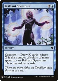 Brilliant Spectrum - The List Reprints - Magic: The Gathering card