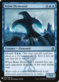 Brine Elemental - The List Reprints - Magic: The Gathering card