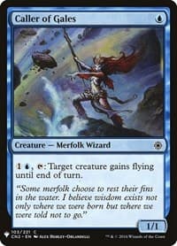 Caller of Gales - The List Reprints - Magic: The Gathering card