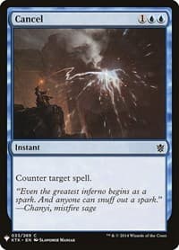 Cancel - The List Reprints - Magic: The Gathering card