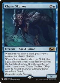 Chasm Skulker - The List Reprints - Magic: The Gathering card