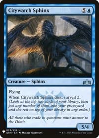 Citywatch Sphinx - The List Reprints - Magic: The Gathering card