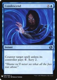 Condescend - The List Reprints - Magic: The Gathering card