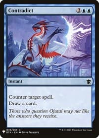Contradict - The List Reprints - Magic: The Gathering card