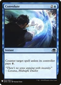 Convolute - The List Reprints - Magic: The Gathering card