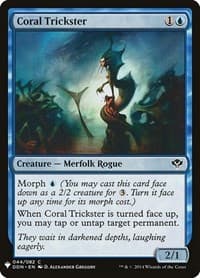 Coral Trickster - The List Reprints - Magic: The Gathering card