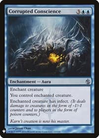 Corrupted Conscience - The List Reprints - Magic: The Gathering card