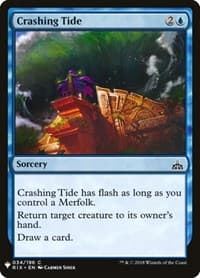 Crashing Tide - The List Reprints - Magic: The Gathering card
