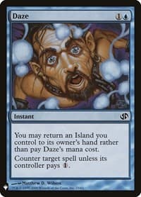 Daze - The List Reprints - Magic: The Gathering card