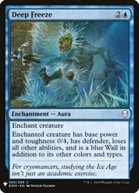 Deep Freeze - The List Reprints - Magic: The Gathering card