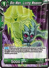 Bio-Man, Living Weapon - Malicious Machinations Pre-Release Cards - Dragon Ball Super: Masters card