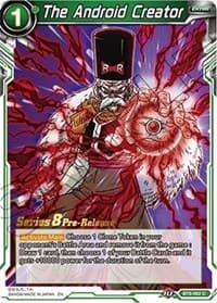 The Android Creator - Malicious Machinations Pre-Release Cards - Dragon Ball Super: Masters card