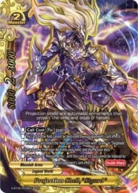 Projection Shell, "Sigurd" - Soaring Superior Deity Dragon - Future Card BuddyFight card