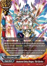 Awakened Deity Dragon, Tith Gardra - Soaring Superior Deity Dragon - Future Card BuddyFight card