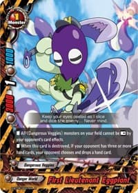 First Lieutenant Eggplant - Soaring Superior Deity Dragon - Future Card BuddyFight card