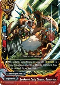Awakened Deity Dragon, Garracoon - Soaring Superior Deity Dragon - Future Card BuddyFight card