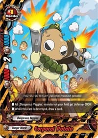 Corporal Potato - Soaring Superior Deity Dragon - Future Card BuddyFight card