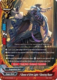 "Dance of Grim Light" Dancing Razor - Soaring Superior Deity Dragon - Future Card BuddyFight card