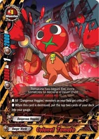 Colonel Tomato - Soaring Superior Deity Dragon - Future Card BuddyFight card