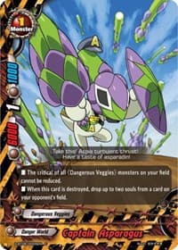 Captain Asparagus - Soaring Superior Deity Dragon - Future Card BuddyFight card