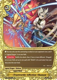 -Trustworthy Affection- Shamam - Soaring Superior Deity Dragon - Future Card BuddyFight card
