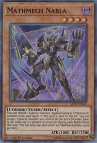 Mathmech Nabla - Mystic Fighters - YuGiOh card