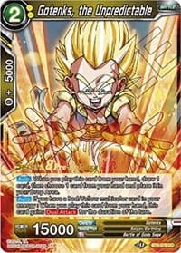 Gotenks, the Unpredictable - Malicious Machinations Pre-Release Cards - Dragon Ball Super: Masters card