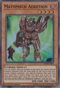 Mathmech Addition - Mystic Fighters - YuGiOh card