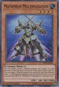 Mathmech Multiplication - Mystic Fighters - YuGiOh card