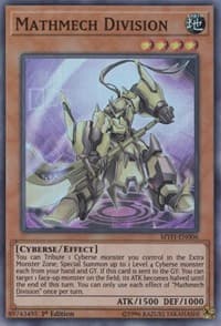 Mathmech Division - Mystic Fighters - YuGiOh card