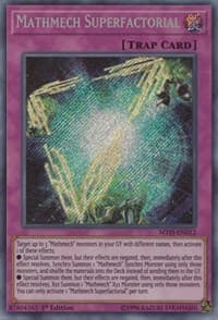 Mathmech Superfactorial - Mystic Fighters - YuGiOh card