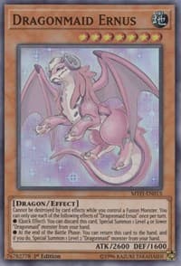 Dragonmaid Ernus - Mystic Fighters - YuGiOh card